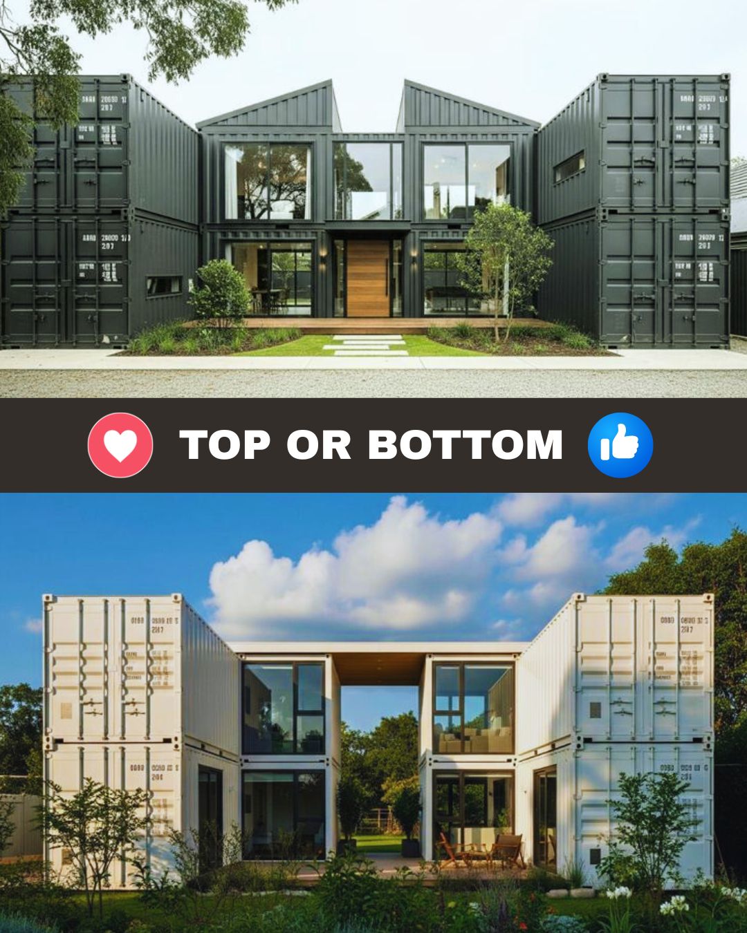 Luxury - Top Design: This container home is a striking and ...