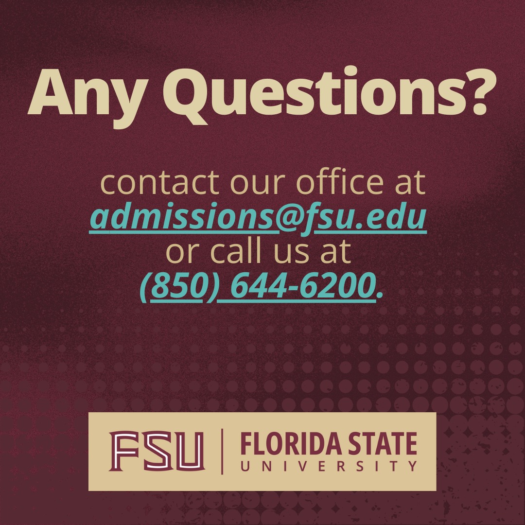 FSU Admissions - 📢 Incoming first-year students at Florida... | Facebook