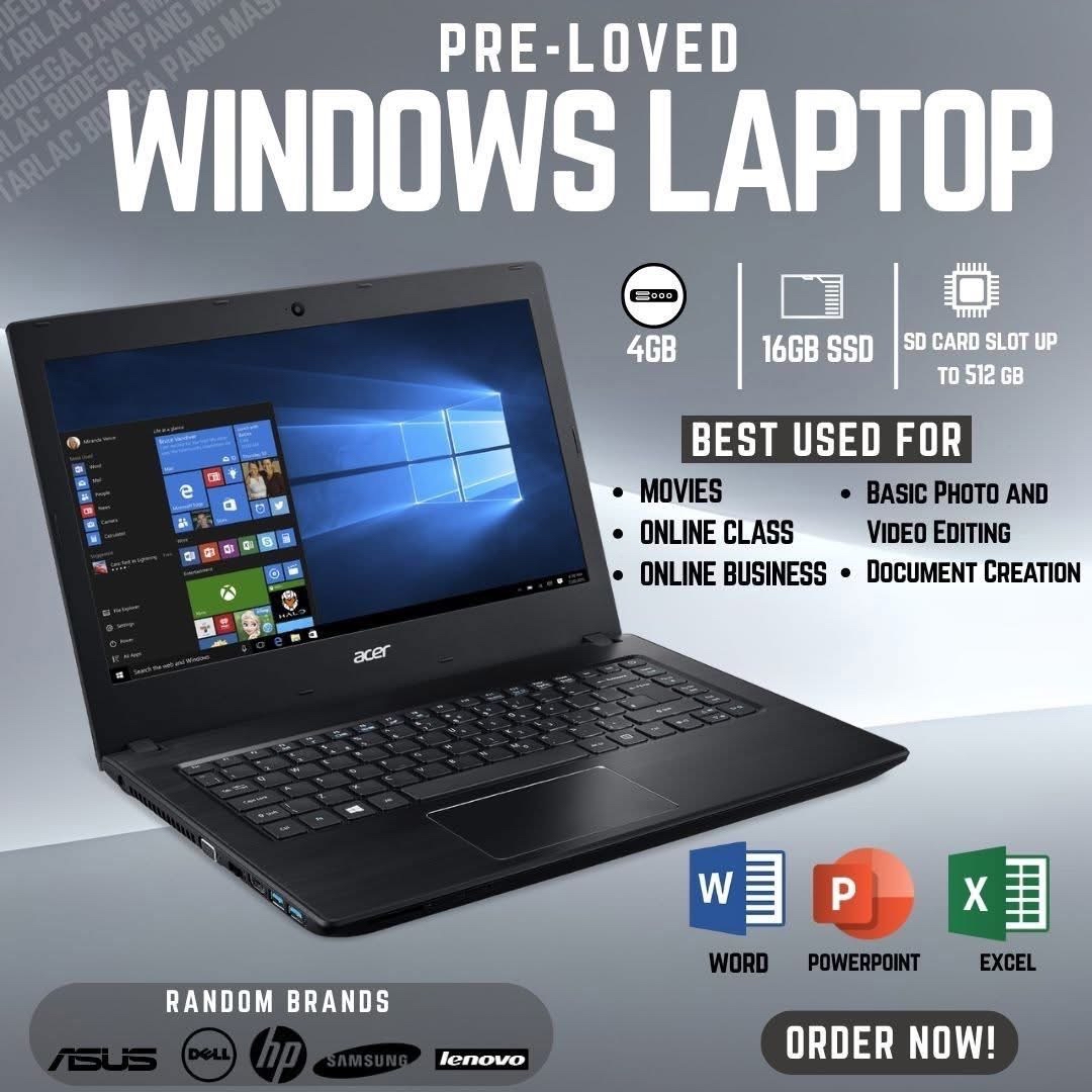Tarlac - 🔥 BODEGA SALE ALERT! 🔥 Legit Windows Laptop for ONLY ₱3,899 ...