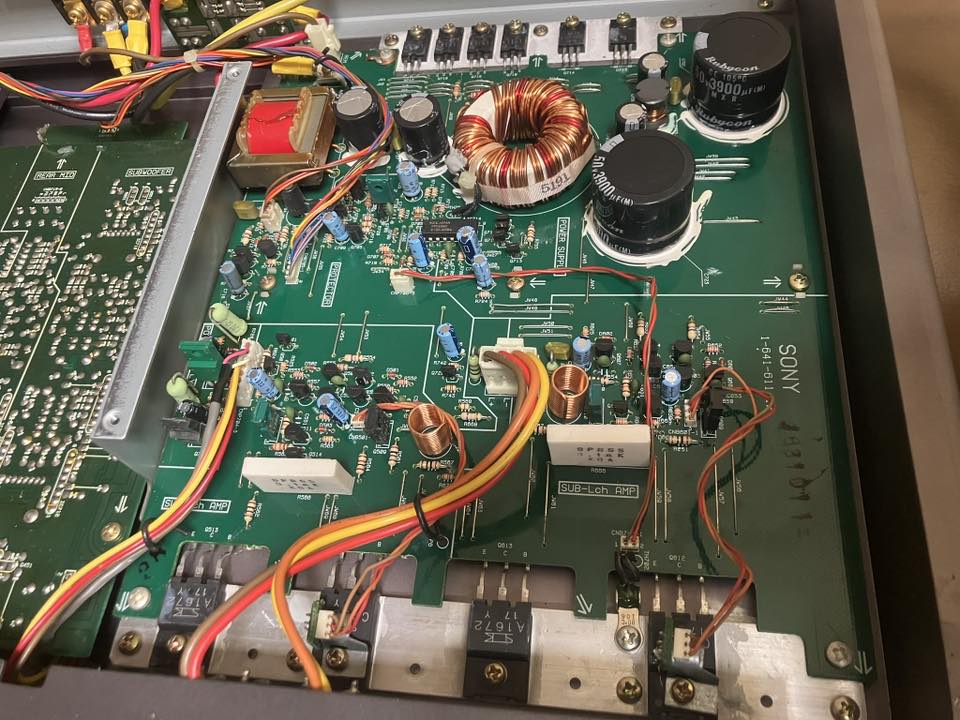Sony xm-c6000 amplifier description