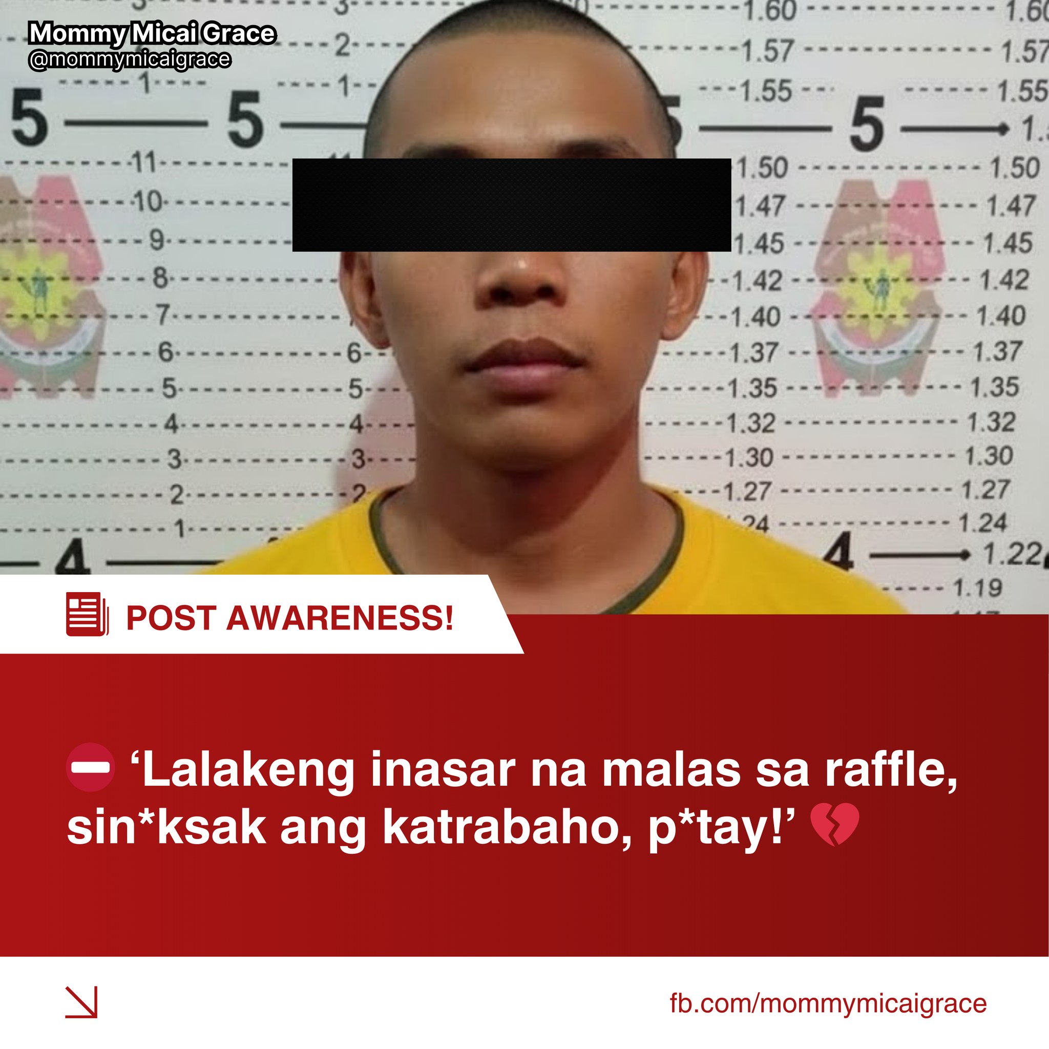 Mommy - ⛔ ‘LALAKENG INASAR NA MALAS SA RAFFLE, SIN*KSAK ANG KATRABAHO ...