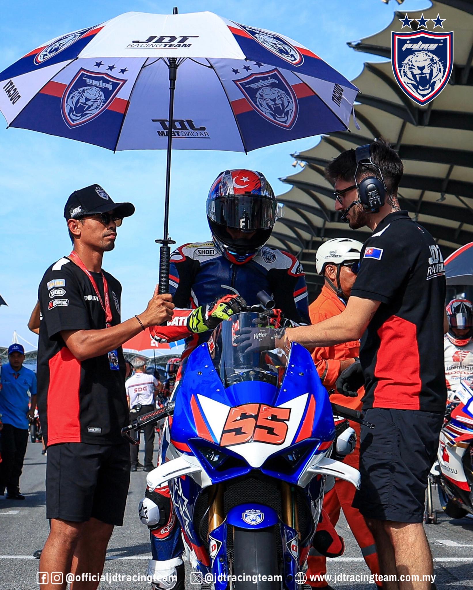 JDT - 🔥 On the grid and geared up! 🔥 As seen on Safiq Rahim, our JDT ...