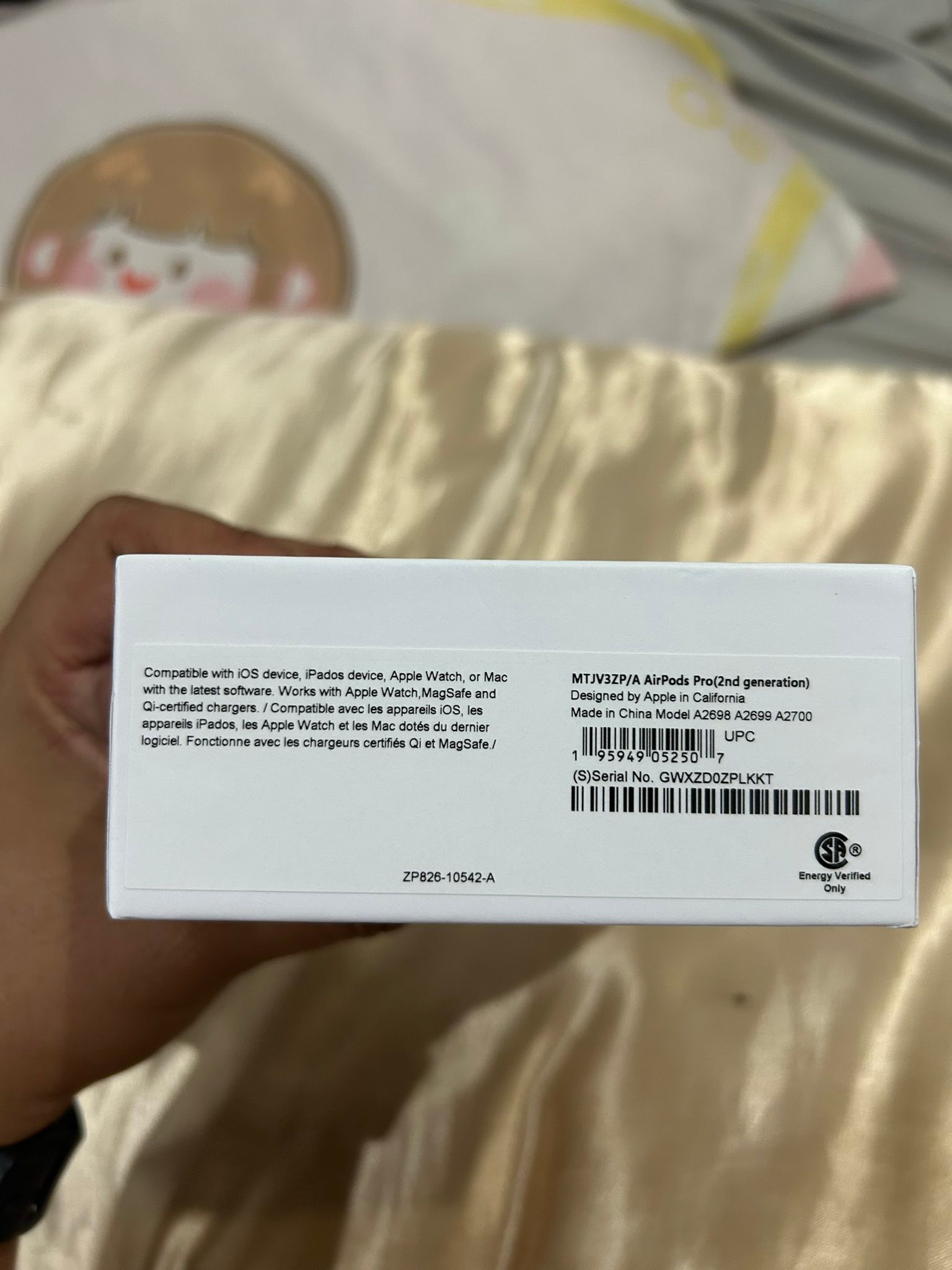 Airpods Pro 2 1:1 orig 550 📍 電限 Compatible with device, Pados