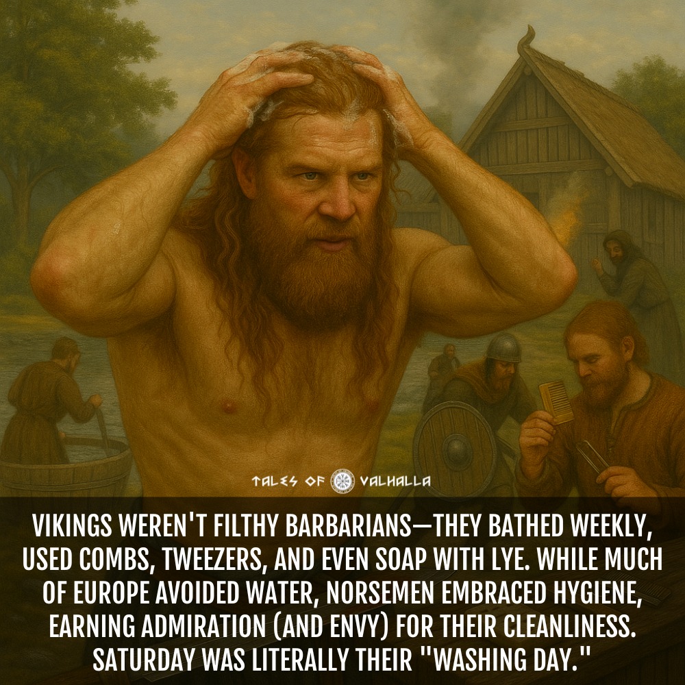 Tales - Contrary to the myth of filthy barbarians, Vikings were among ...