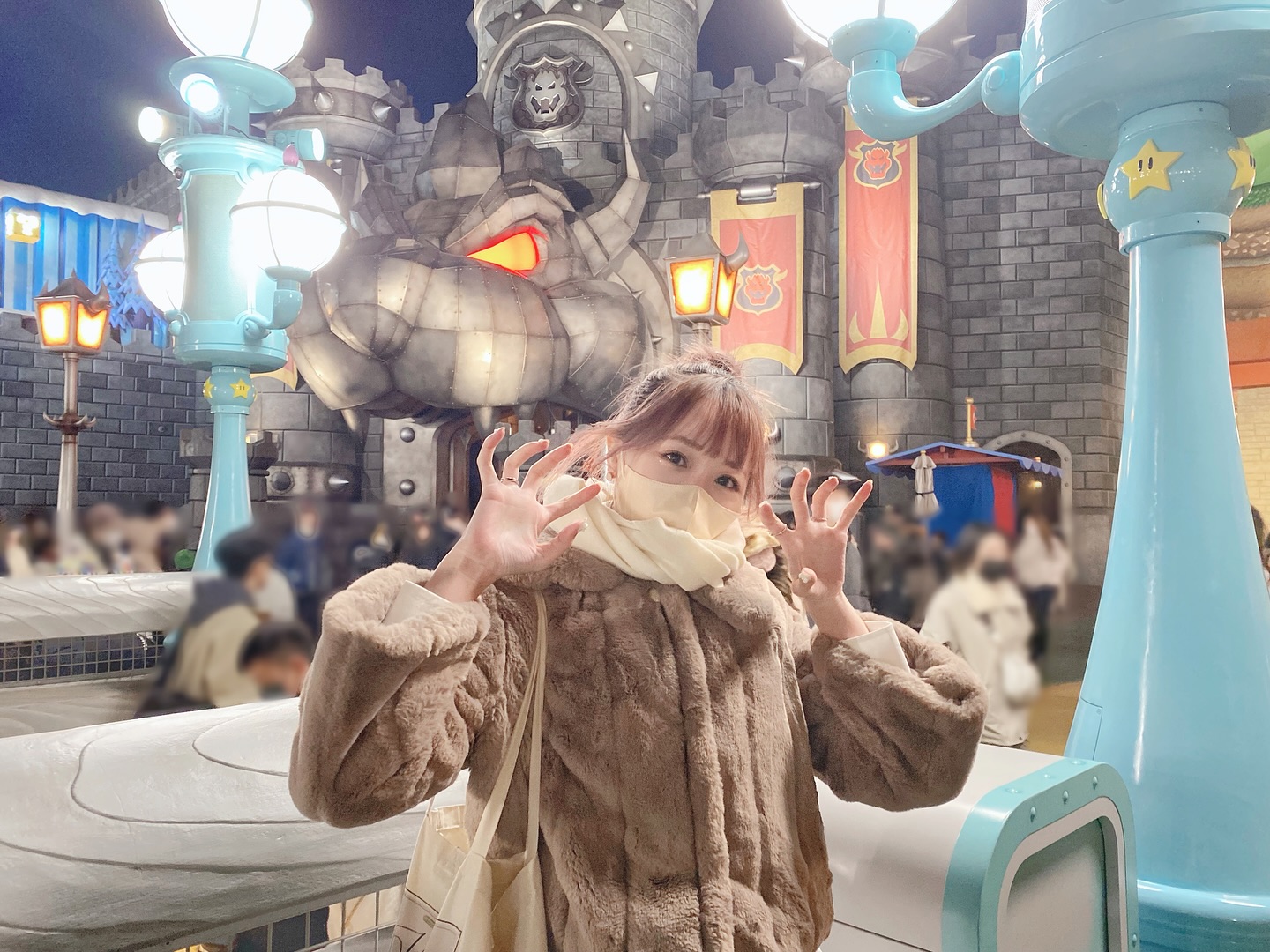 李佳俐 栗子 - ‪⸜♡⸝‍ 最近版面被Mario佔領🤪 ️ 翻了兩年前去 環球影城超級任天堂世界的照片🌍📷... | Facebook