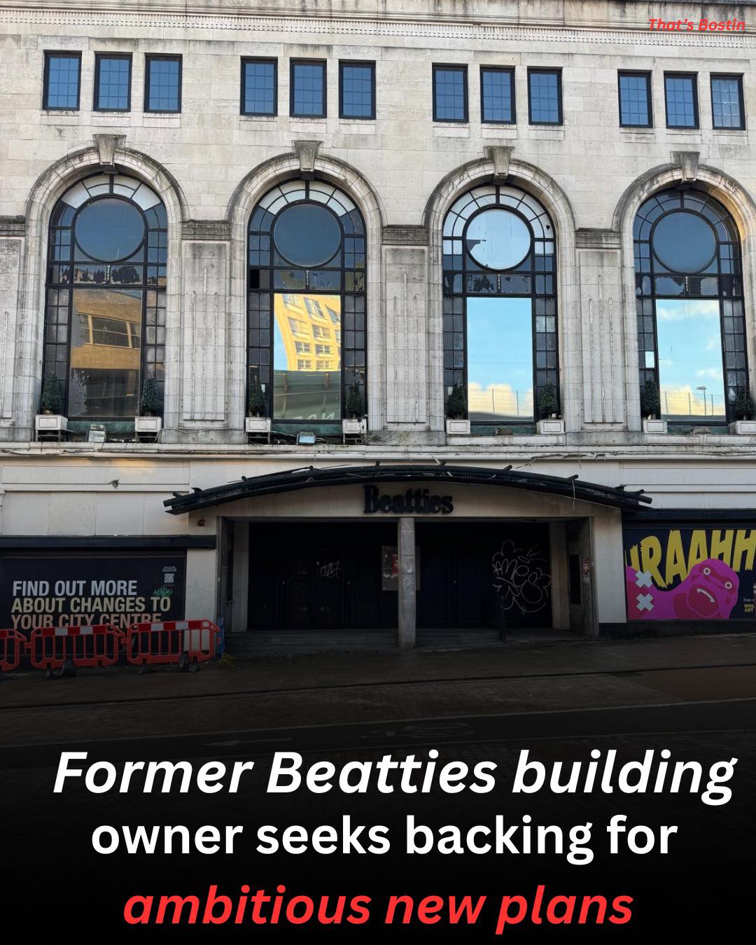 That's - Plans for one of Wolverhampton’s most recognisable empty ...