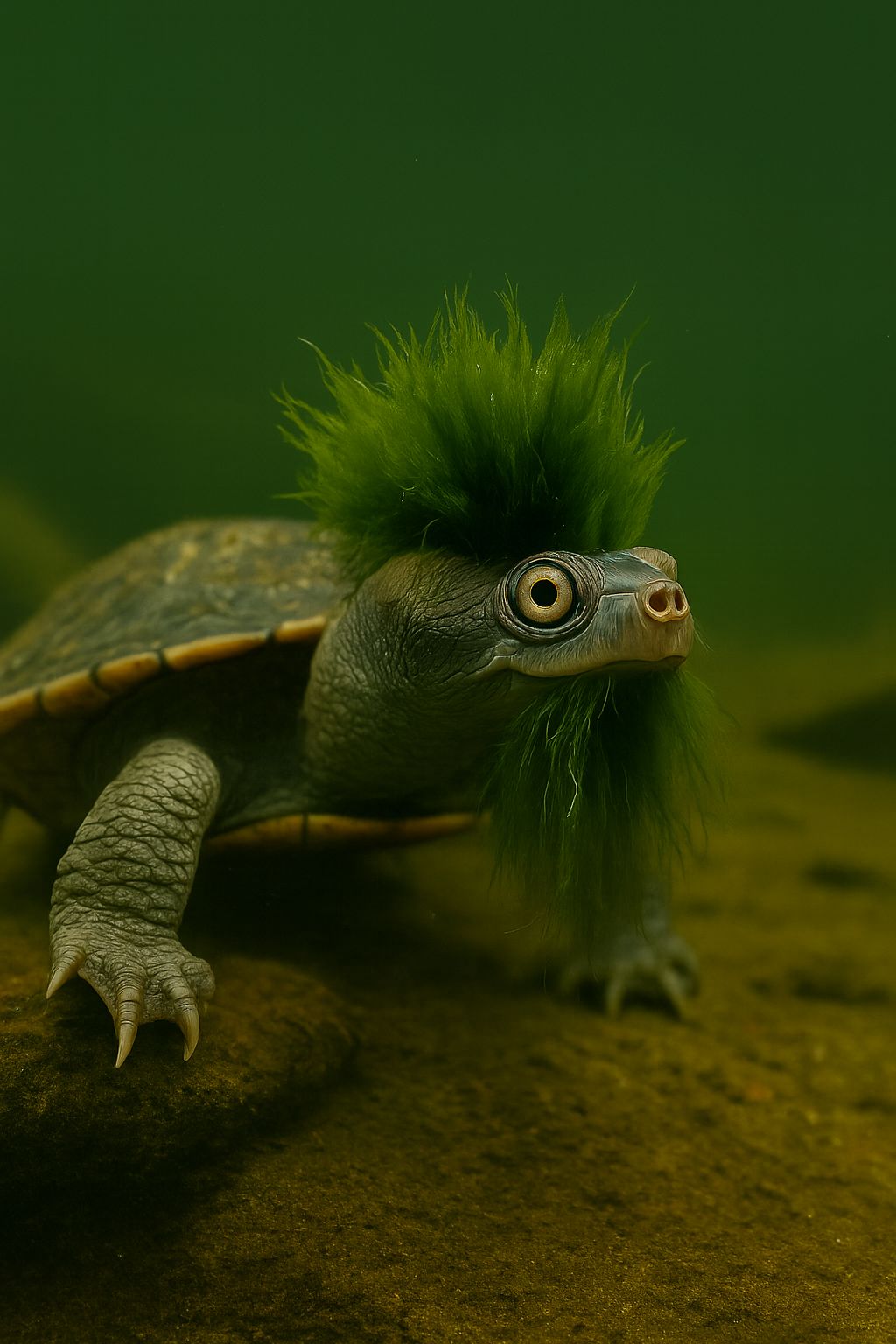 Planet Raw - 🐢 THE TURTLE WITH A GREEN MOHAWK 💚 Meet... | Facebook