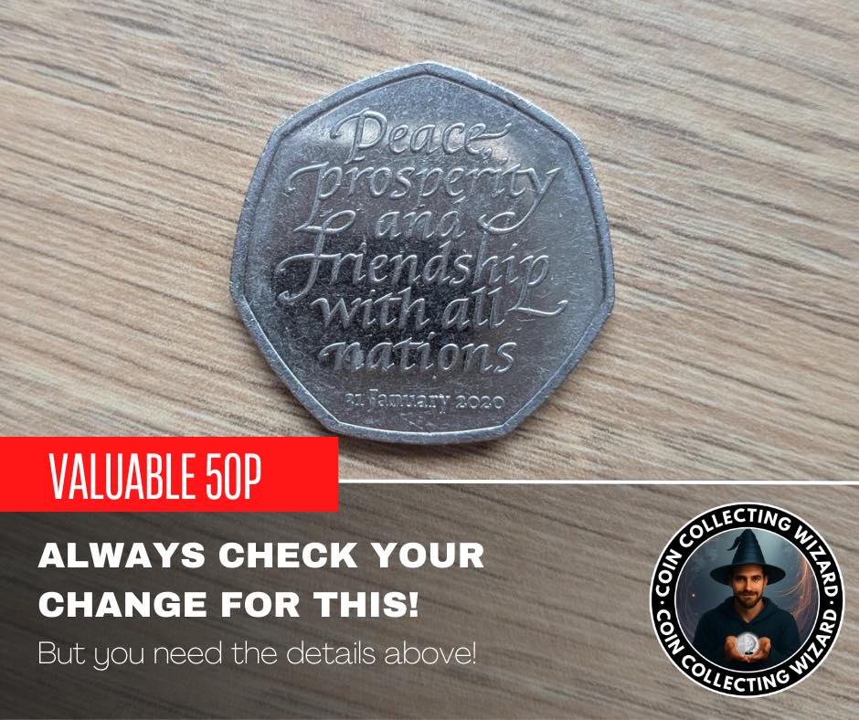 🔥 £40,000 for THIS 50p?! 🔥... - CoinCollectingWizard | Facebook