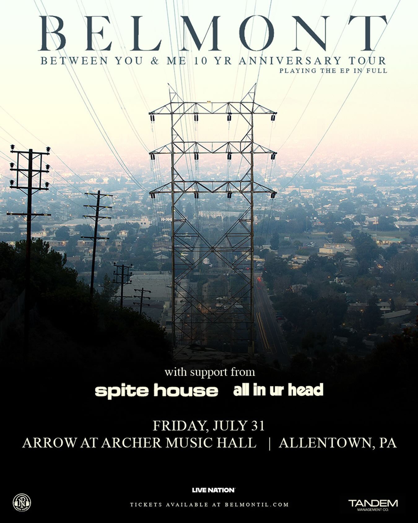Archer - JUST ANNOUNCED 📢 Belmont is celebrating the 10 year