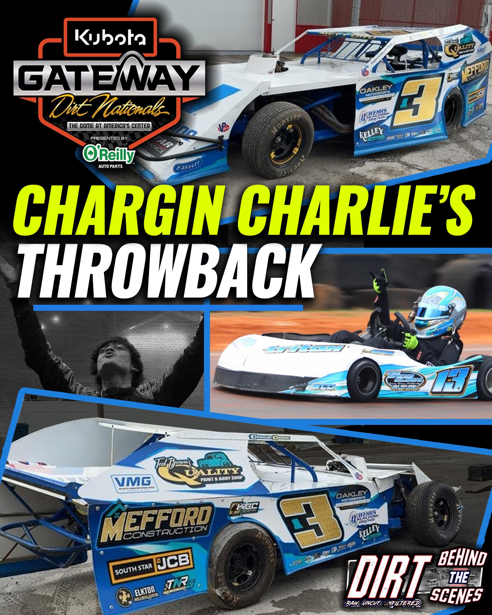 Charlie Mefford rolls into the... - Dirt Behind The Scenes | Facebook