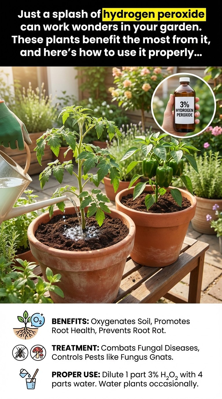 How to Use Hydrogen Peroxide in the... - Green Garden Tips | Facebook