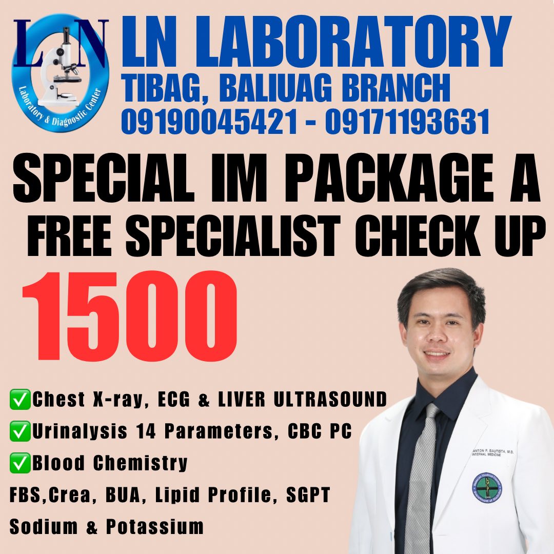 Health Screening Packages Batangas