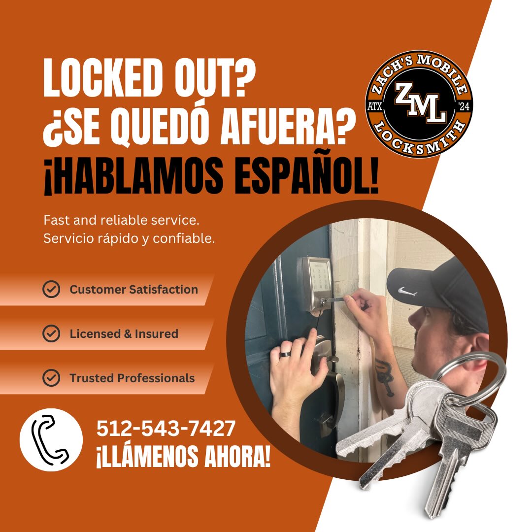 Zach's Mobile Locksmith (@zachsmobilelocksmith) • Facebook