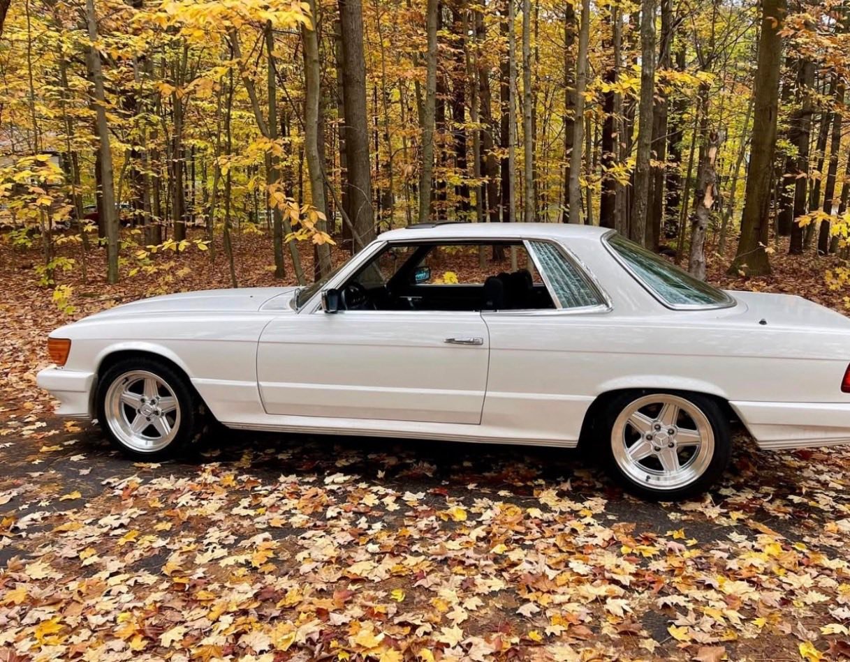 Restoring 1974 Mercedes with 350 SBC engine