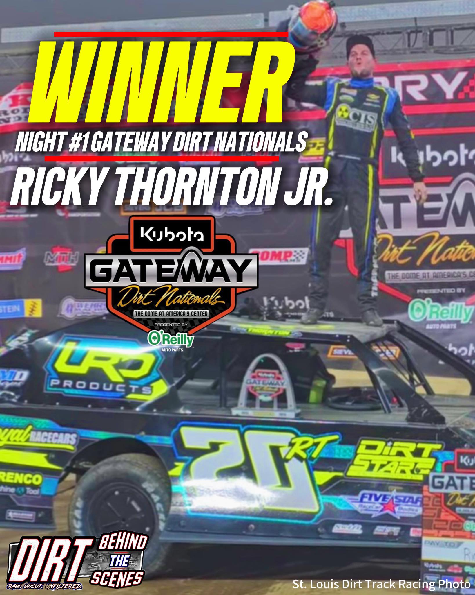 Dirt - Ricky Thornton Jr. doing Ricky Thornton Jr. Things🏁 RTJ went out ...