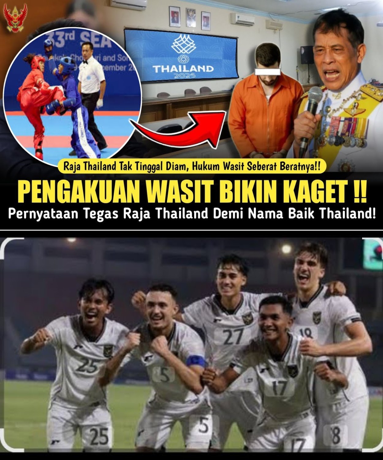 Sepak - Thailand Geger! Raja Murka Usai Kontroversi Andi Meysha Jerni ...