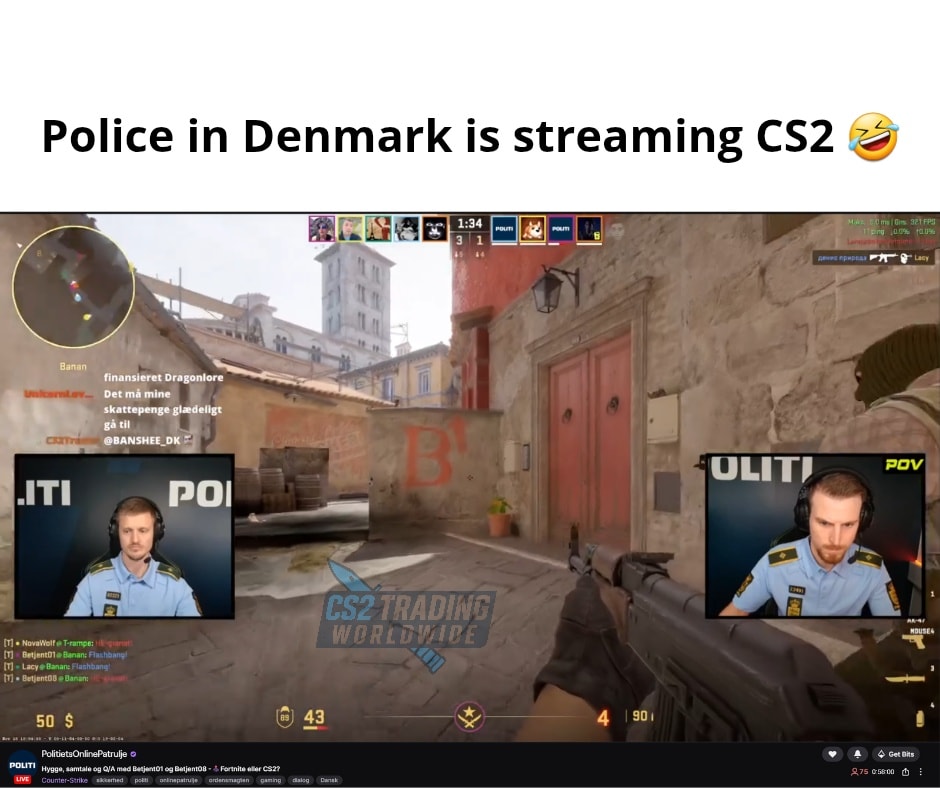 CS2 - Oh that's where the tax money is going xD Danish Police has a ...
