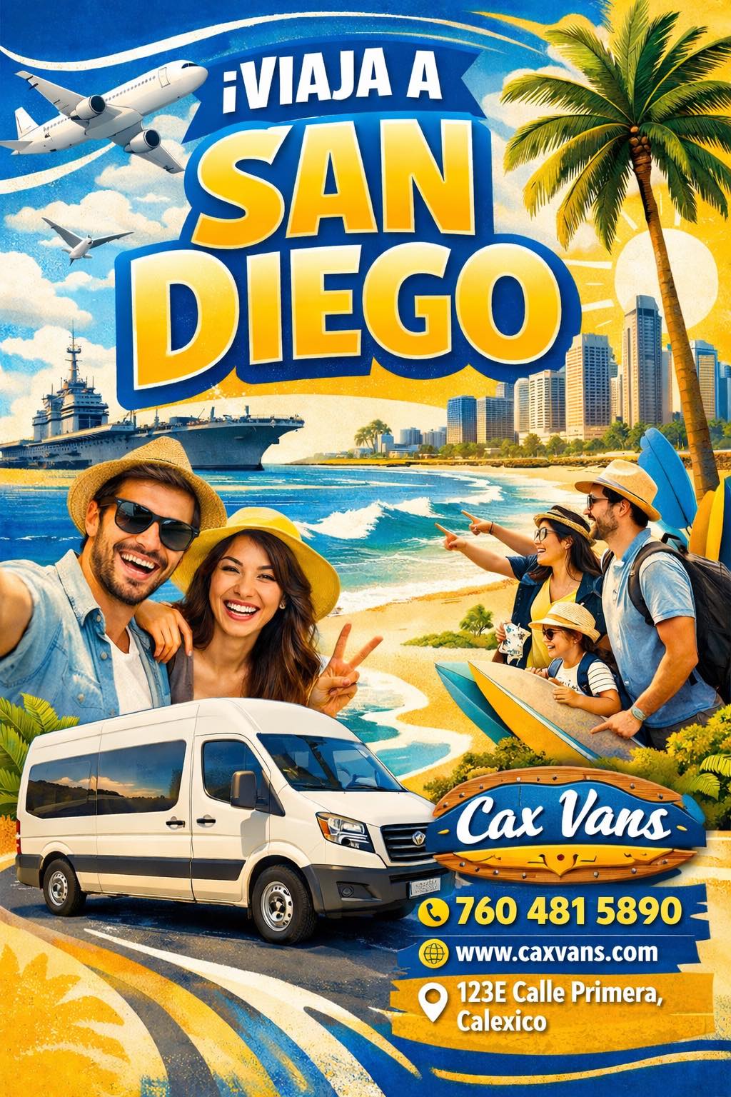 Cax - 🚐 ️ VIAJA CÓMODO DE CALEXICO A LAX ️🚐 Con CAX VANS by SFL ...