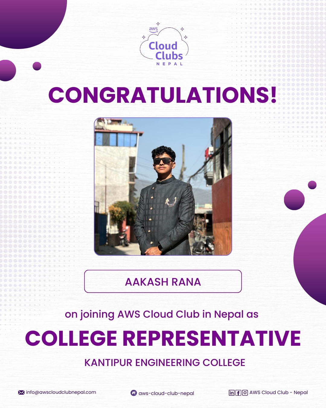 🚀 Empowering Nepal’s Tech Future!... - Aws Cloud Club - Nepal | Facebook