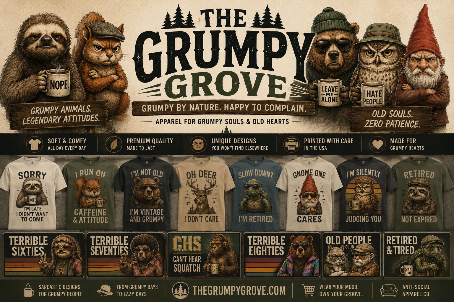 The Grumpy Grove | Newark CA