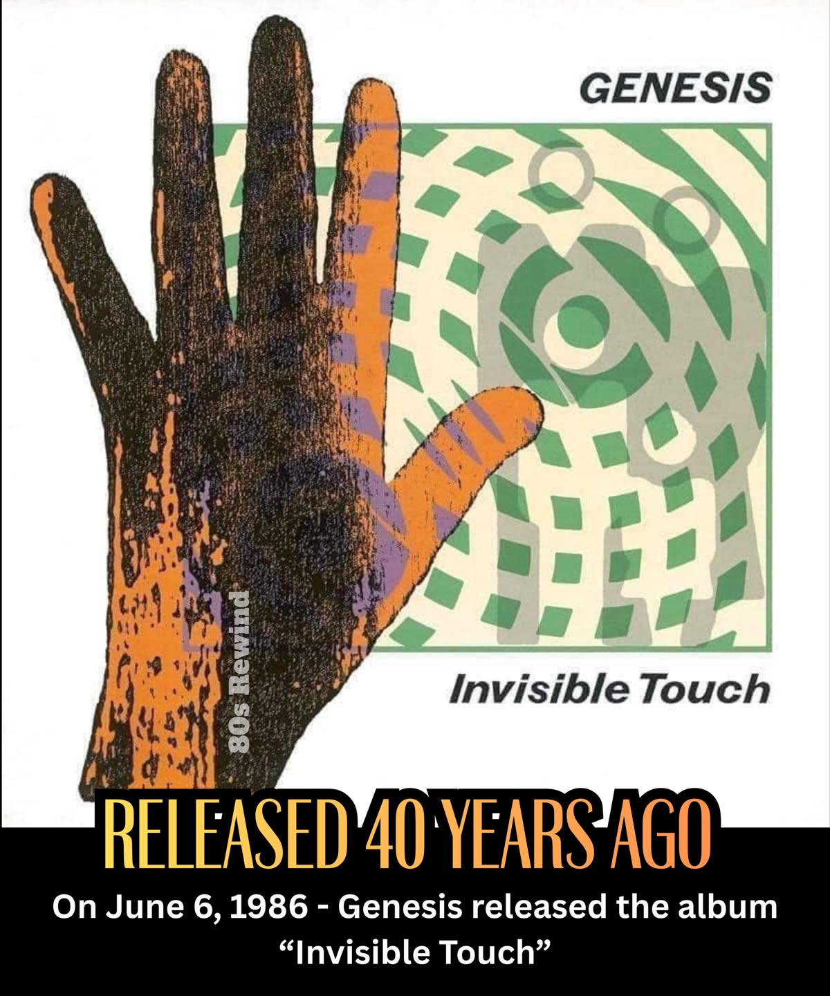 OnThisDay in 1988, Genesis performed at Atlantic Records' 40th