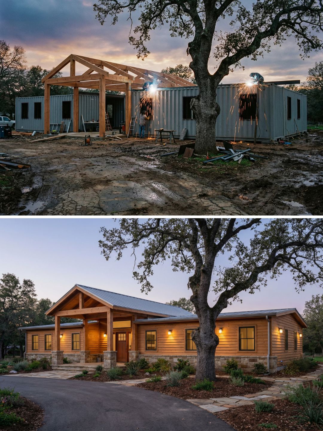 Shipping - If You Hide the Containers, Why Use Them? This Ranch ...