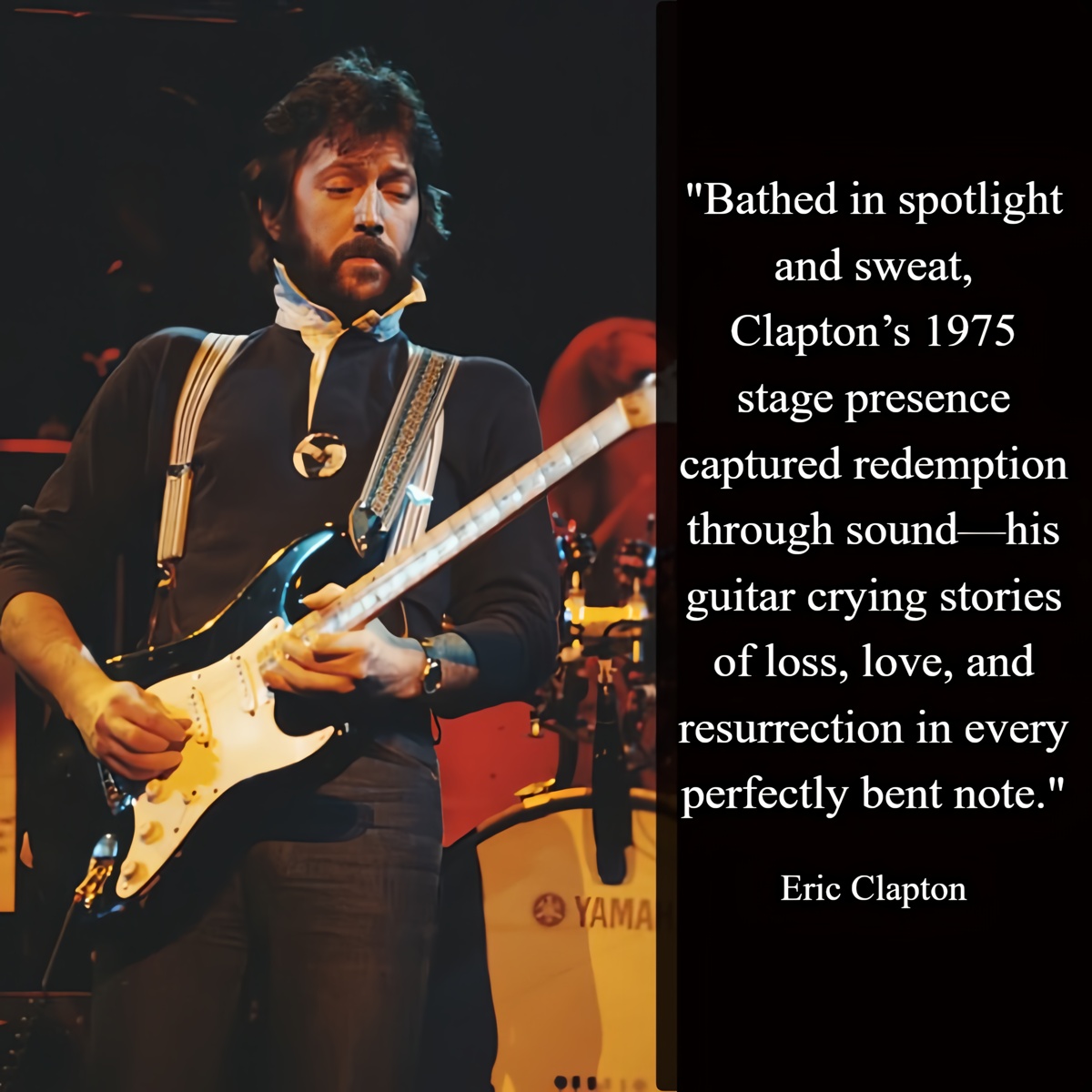 ? JUNE 18 1975 ? Eric Clapton at Mid-South Coliseum, Memphis, TN 