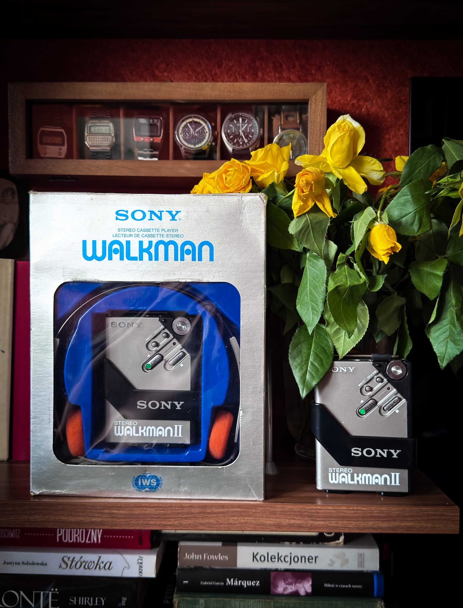 Complete Sony WM-2 Walkman set with MDR-4L1S headphones