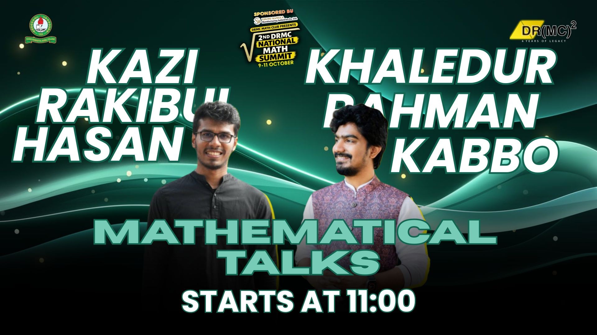 DRMC - We’re thrilled to announce that Kazi Rakibul Hasan and Khaledur ...