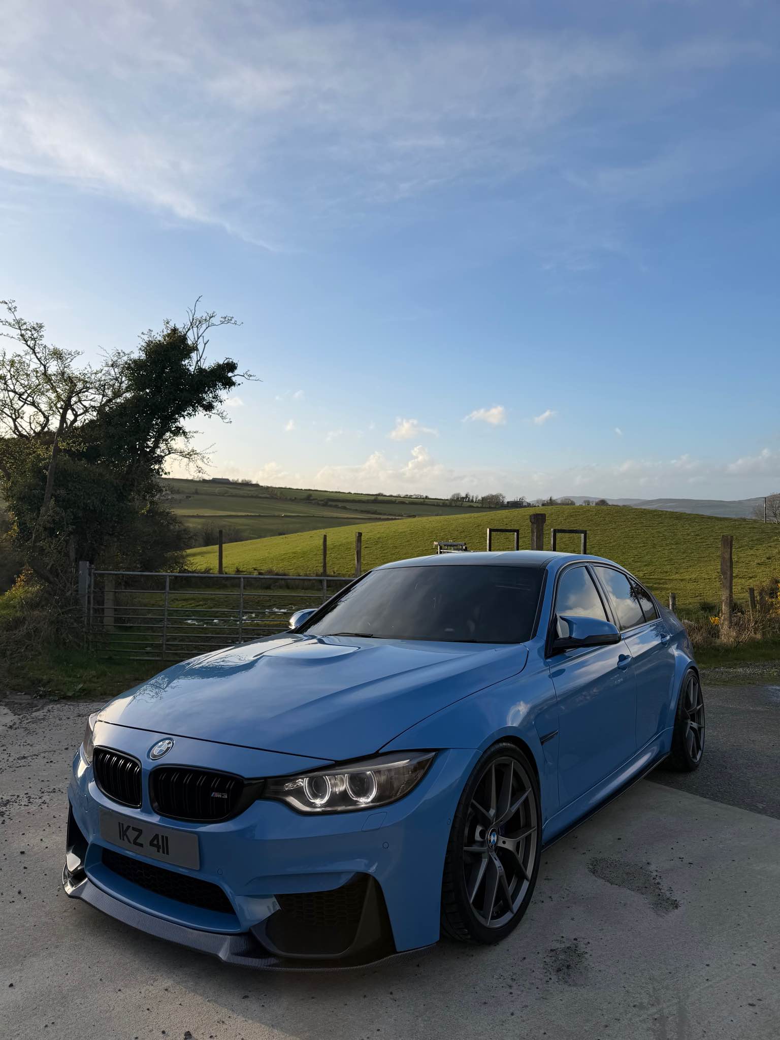 Beautiful Isle of Man green bmw M3 for sale absolutely no issues