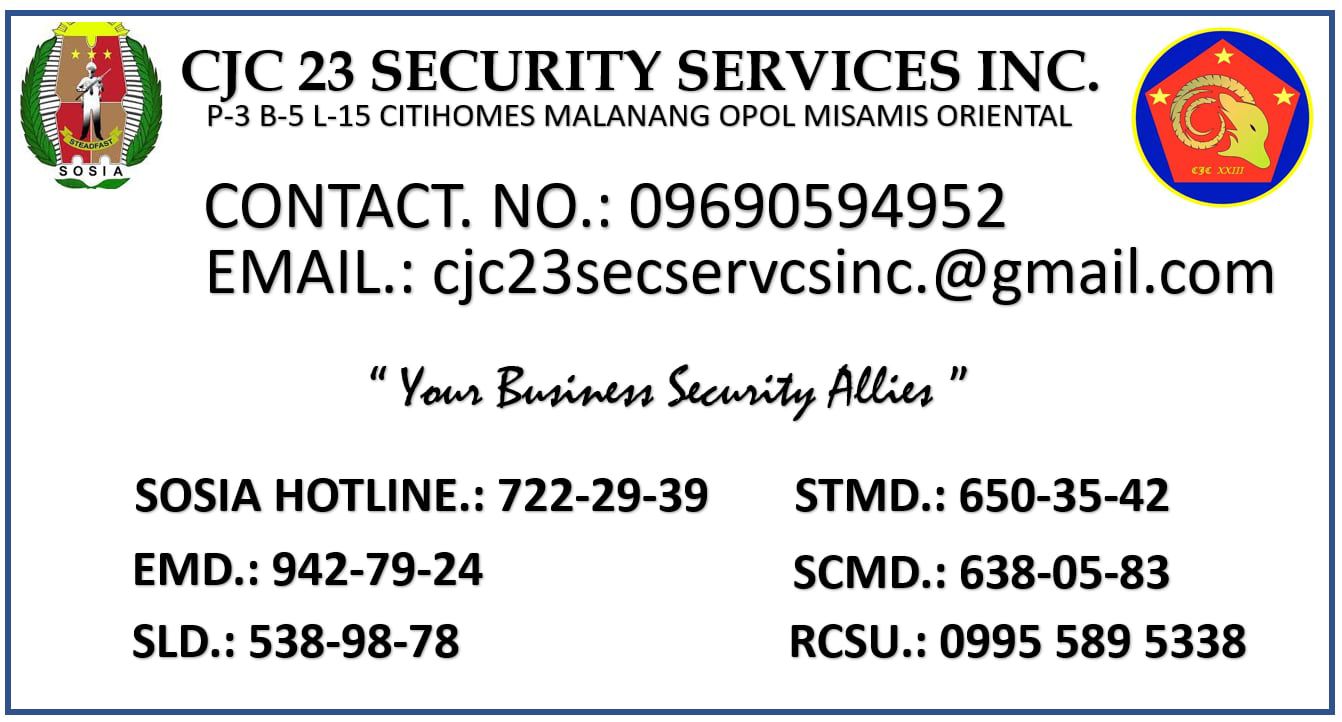 CJC 23 Security Services Inc. | Opol