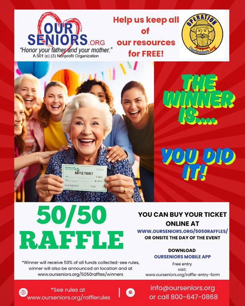🎟️ ️ Support OurSeniors — Buy a Raffle... - OurSeniors Radio | Facebook