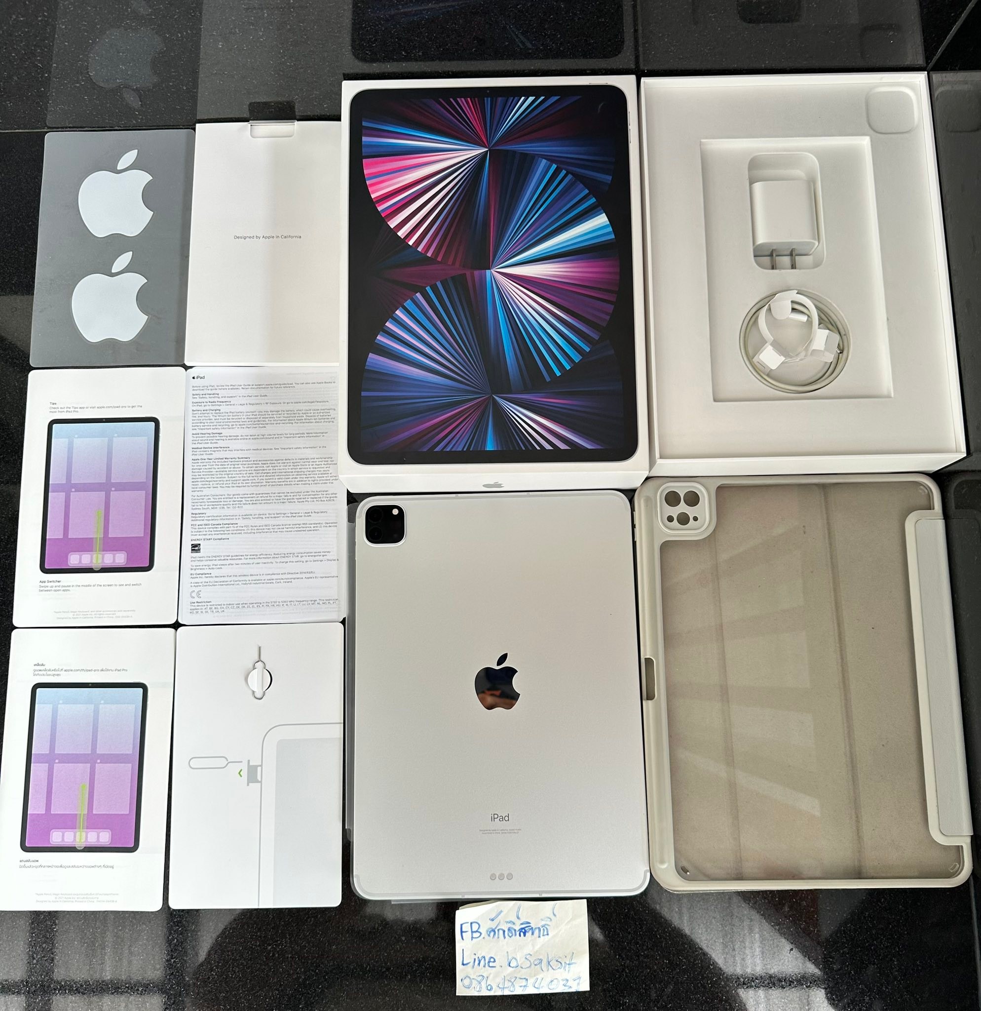 Pro M4 13” 512Gb ใหม่มือ1 ไม่ผ่านการใช้งานครบกล่อง 38990.- ค่าส่ง
