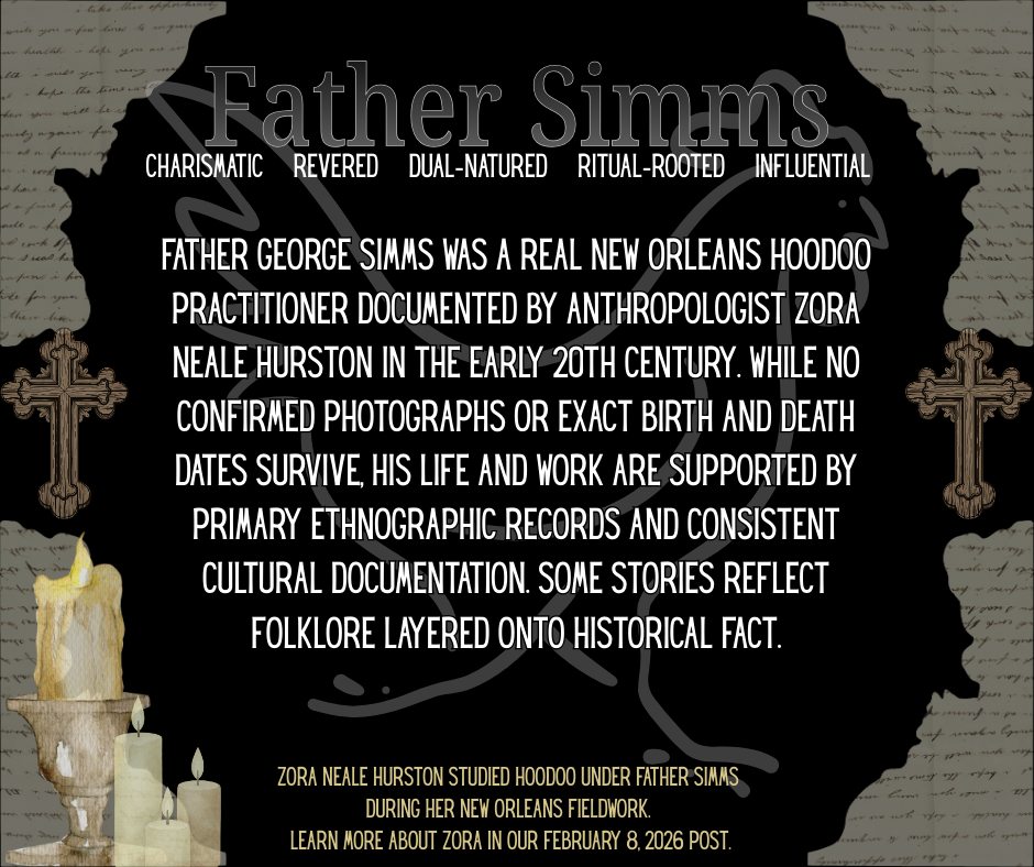 Connect - 🔥 Father Simms: New Orleans Root Doctor and the “Frizzly ...