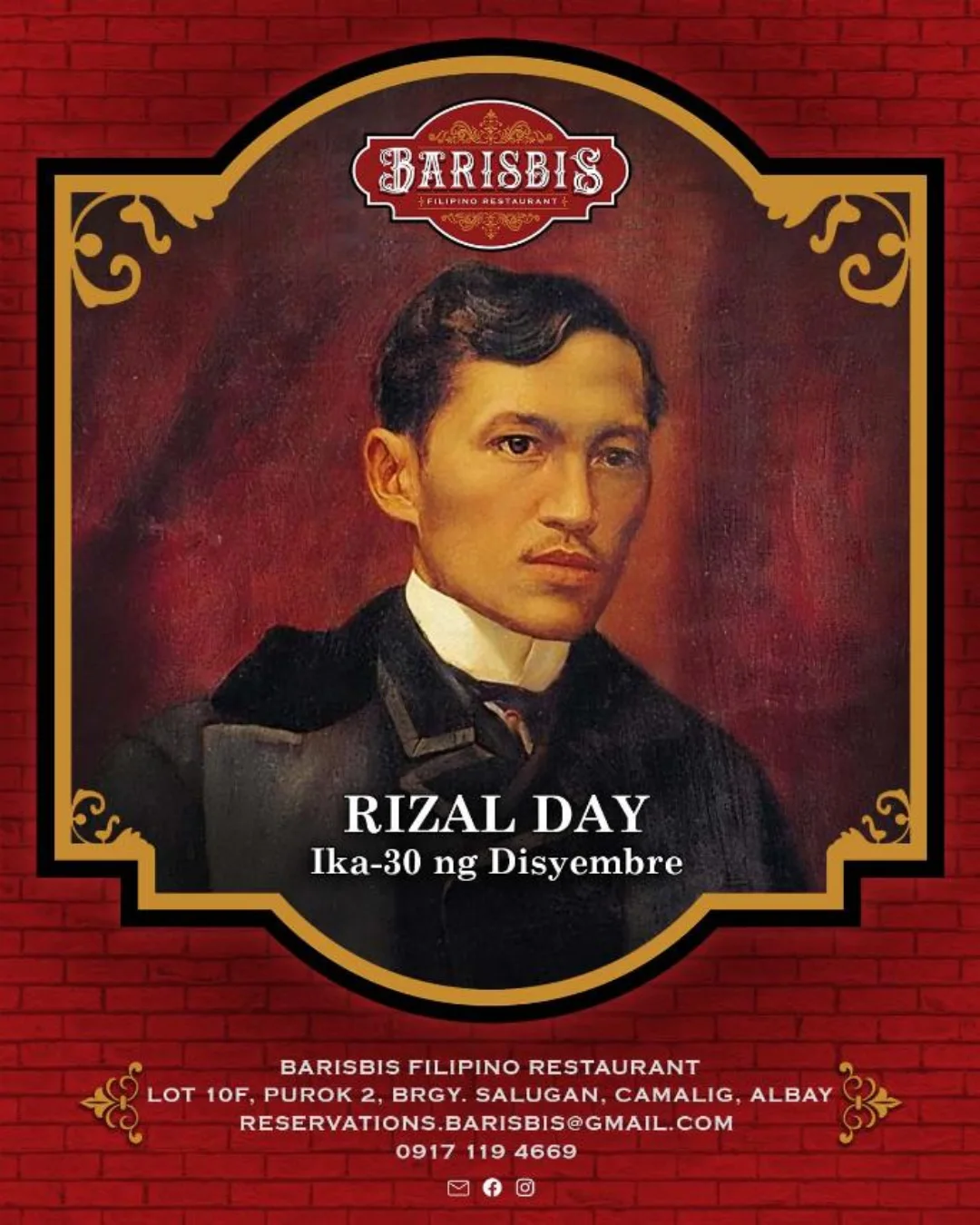 Barisbis - Ngayong Disyembre 30, ginugunita natin ang ika-129 ...