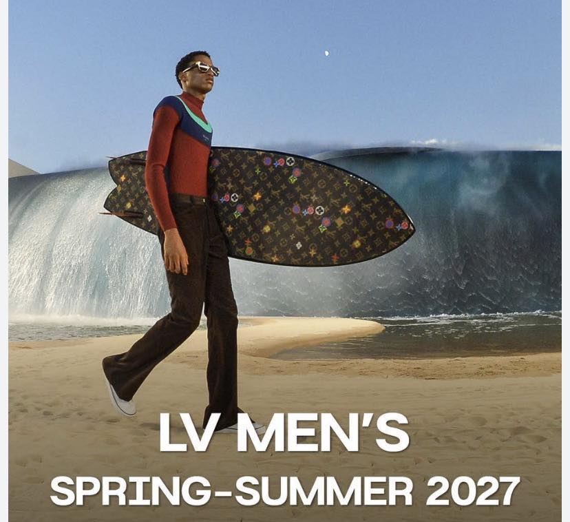 Louis Vuitton Men's Spring 2027: Surf's Up Pharrell Williams