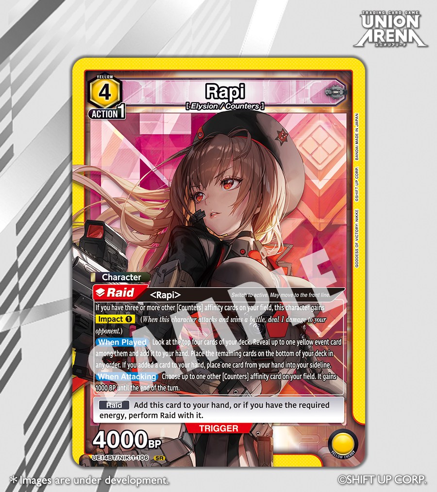 UNION - [Card Reveals] Check out this card in the GODDESS OF VICTORY ...