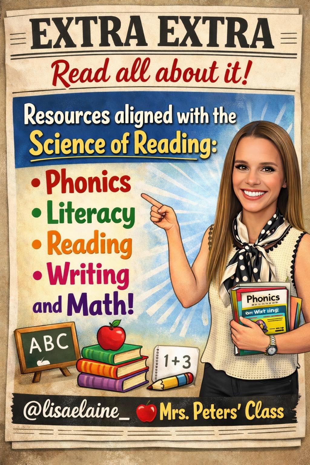🚨 EXTRA EXTRA! 🚨 Science of Reading... - Mrs. Peters Class | Facebook
