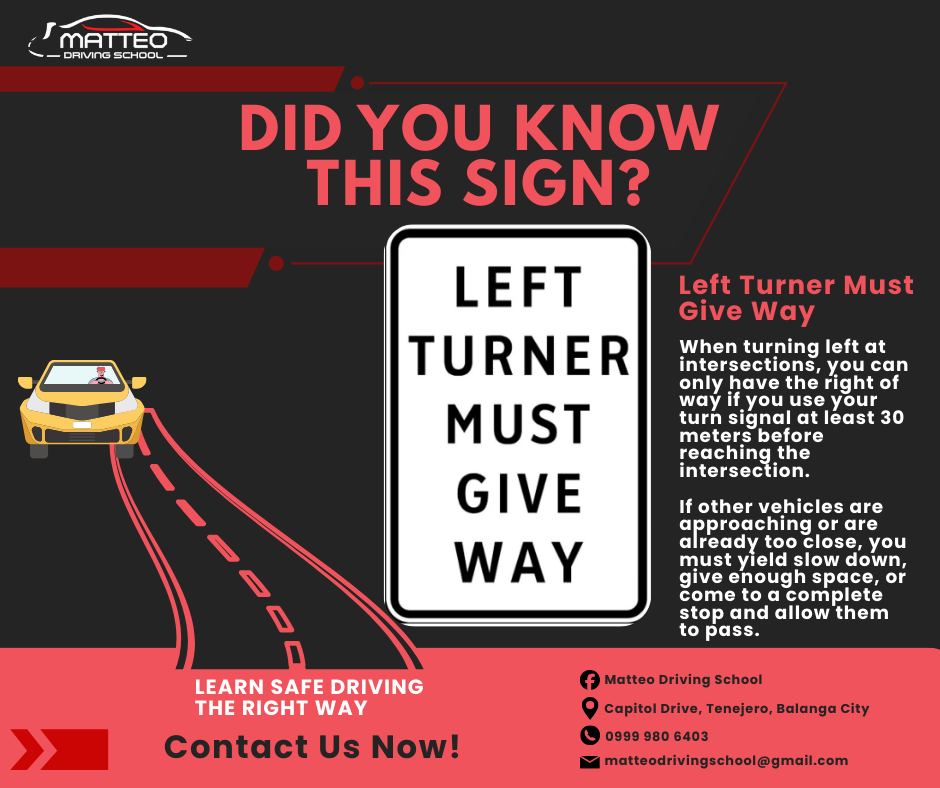 🚦 Did you know... - Matteo Driving School - Limay, Bataan | Facebook