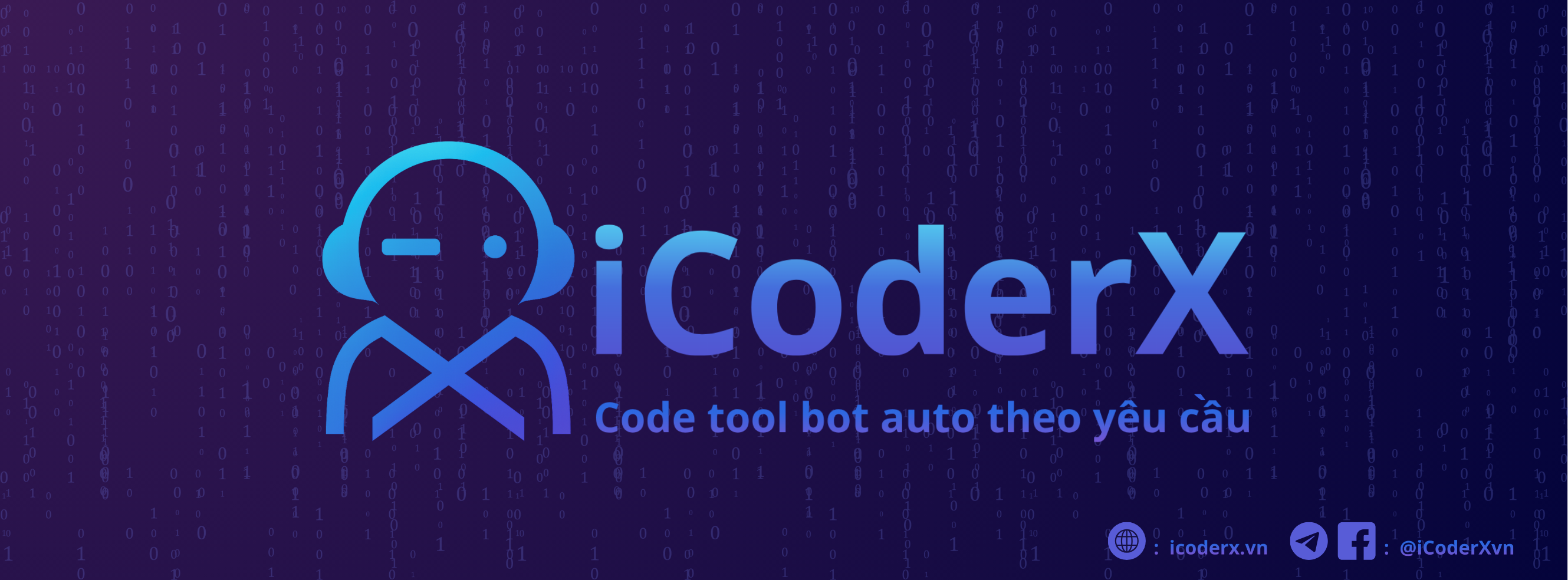 ICoderX - Code tool bot auto theo yêu cầu | Hanoi