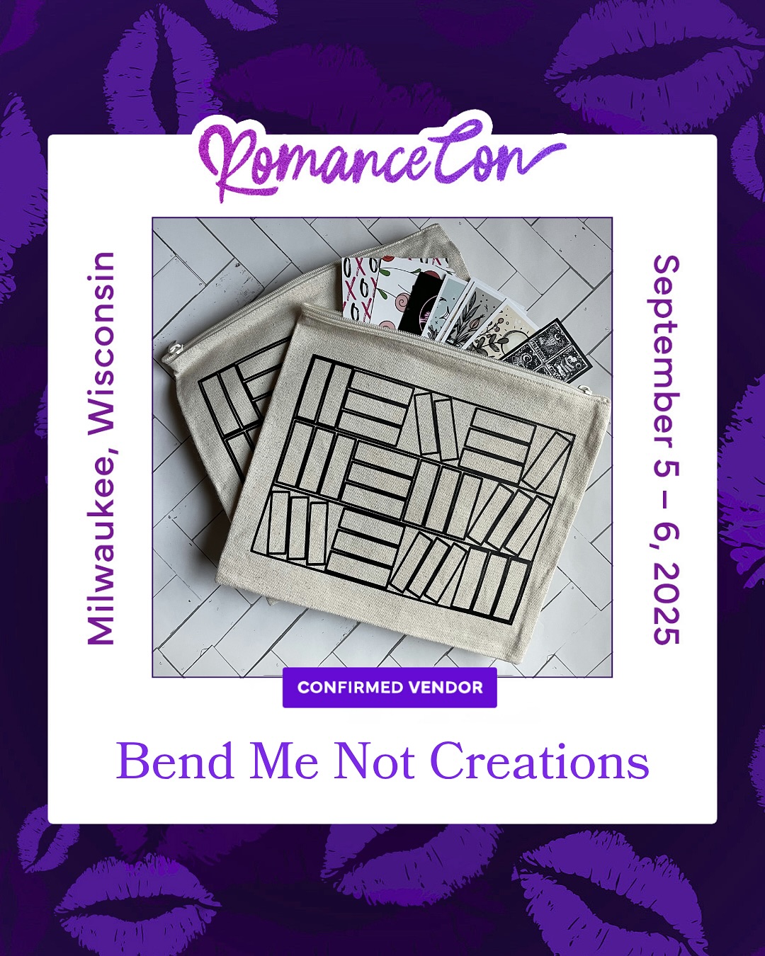Welcome our newest vendor besties to Romance Con 2025!! Follow