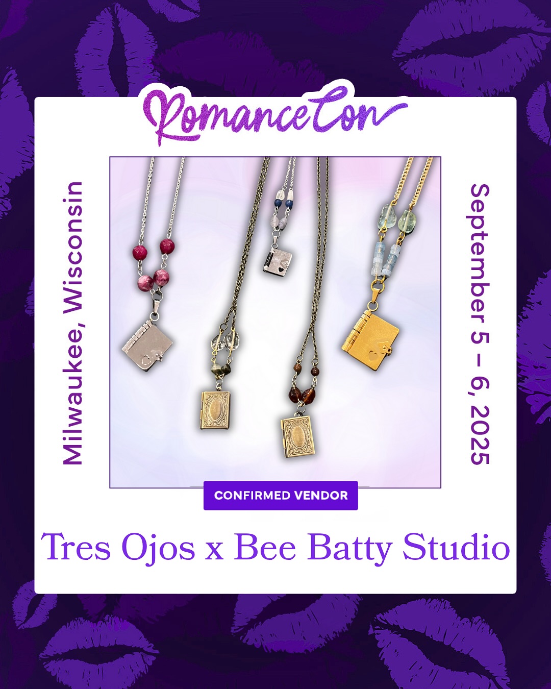 Welcome our newest vendor besties to Romance Con 2025!! Follow