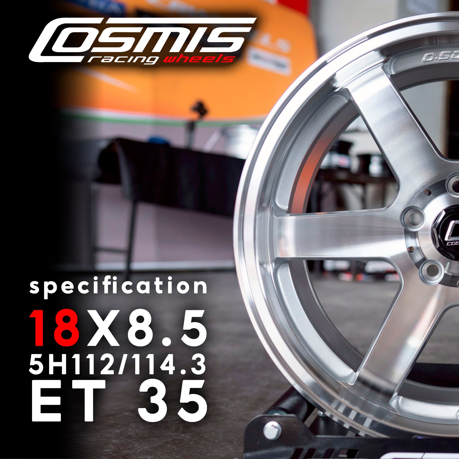 Cosmis Thailand - COSMIS RG-06 18x8.5 ET+35 5H114.3... | Facebook