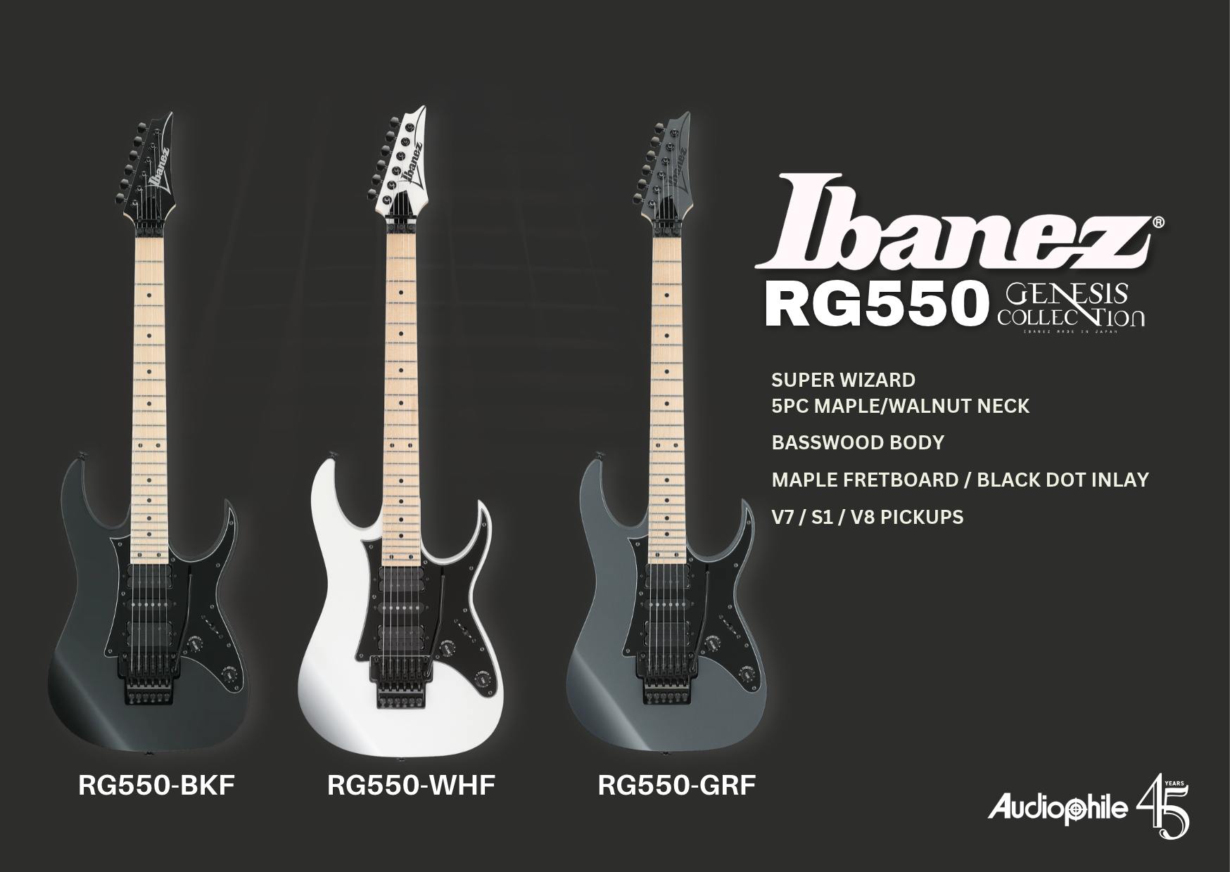 Ibanez RG550 JB guitar from Fujigen factory in Japan