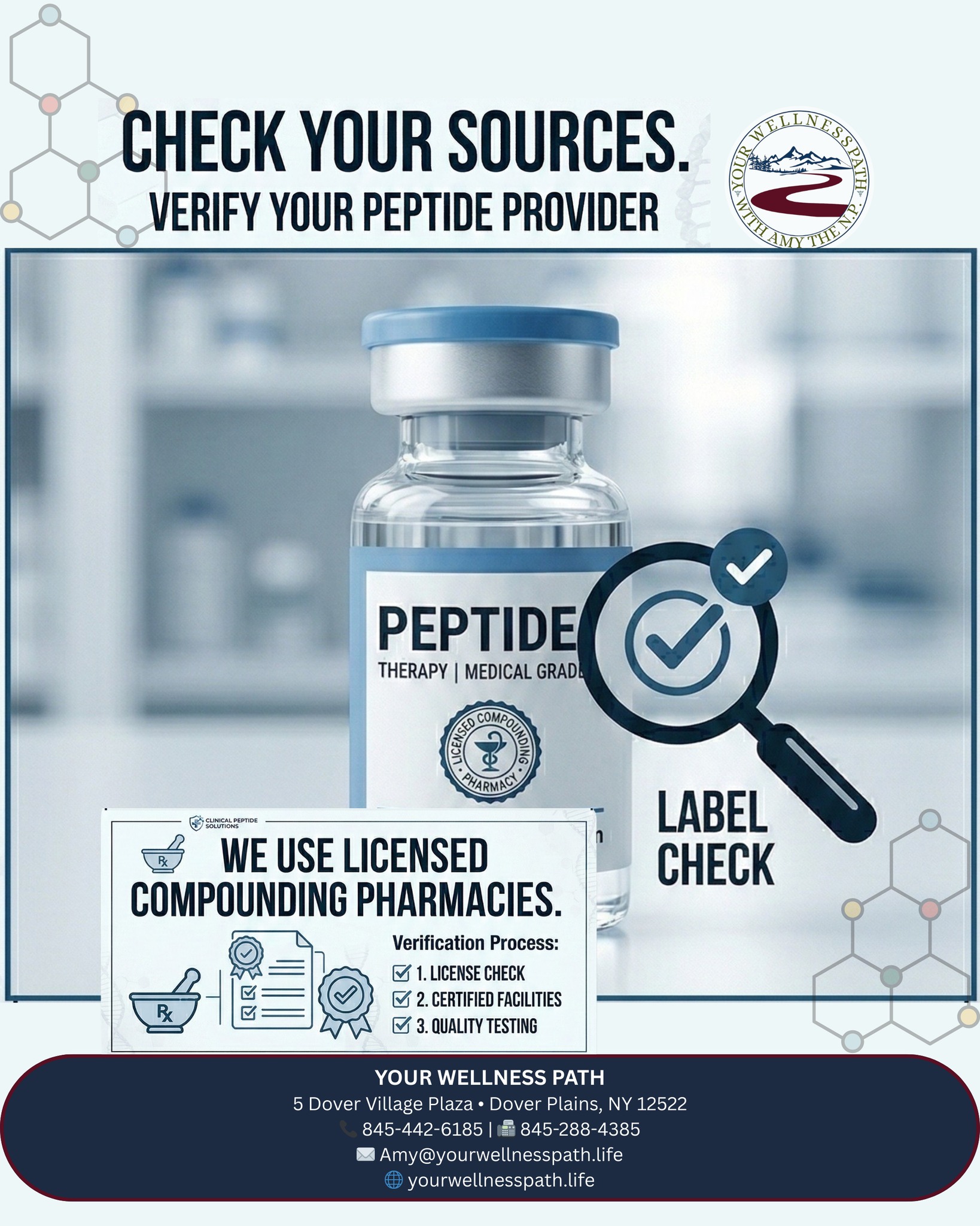 Introducing Pharmacy Takes, with our in-house expert, Alec Wade Ginsberg PharmD! ⭐️⁠ ⁠ People have been asking about peptides, and we wanted to make our stance clear. 🥼⁠ ⁠ Since 1838, we've
