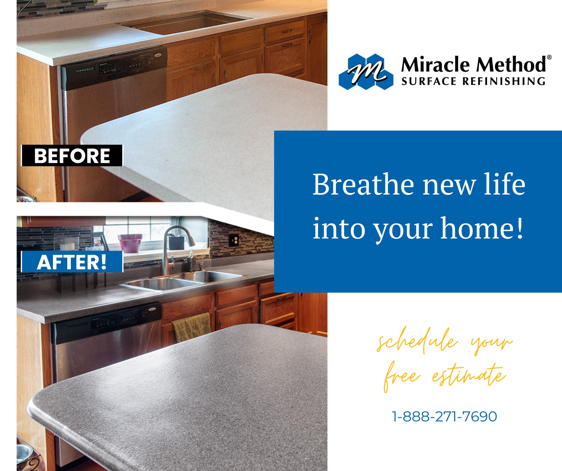 Miracle Method Surface Refinishing | Apex NC