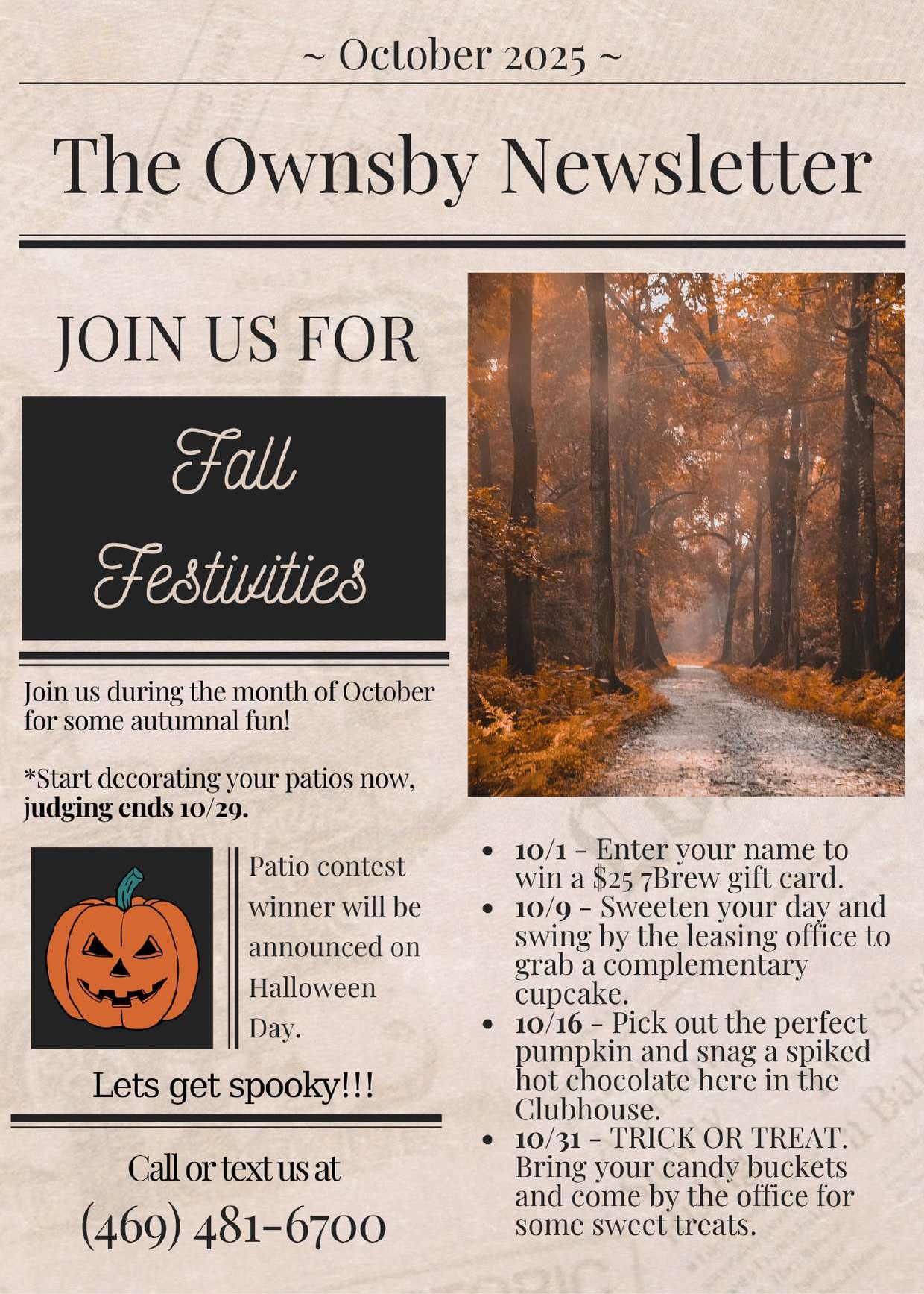 The Ownsby - 👻 The Ownsby is brewing up some spook-tacular... | Facebook