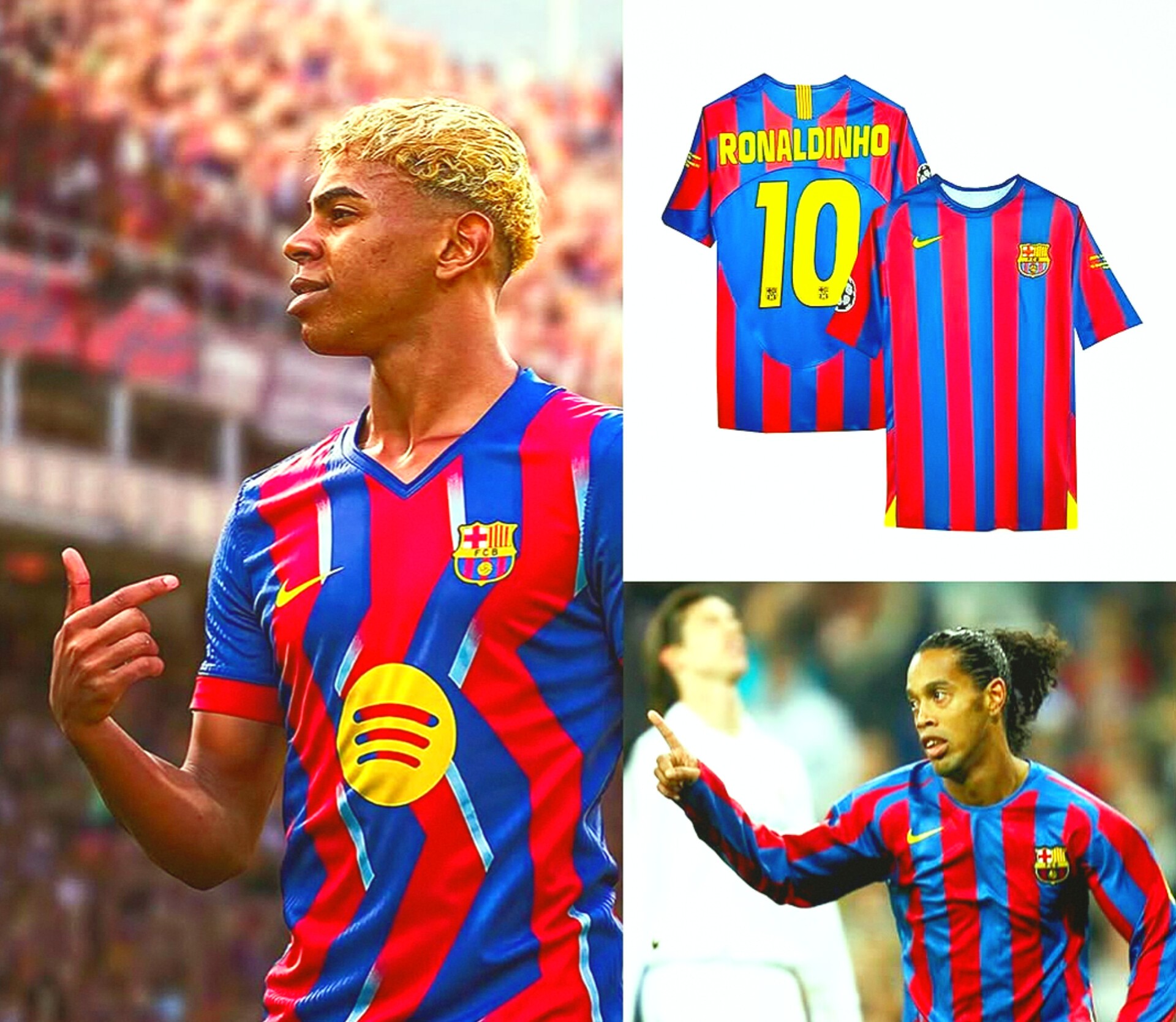 The FC Barcelona 2005/06 Reissue has been reintroduced by Nike 