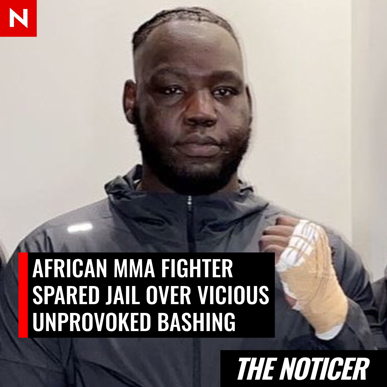 The Noticer - A Sudanese refugee MMA champion has been spared jail for ...