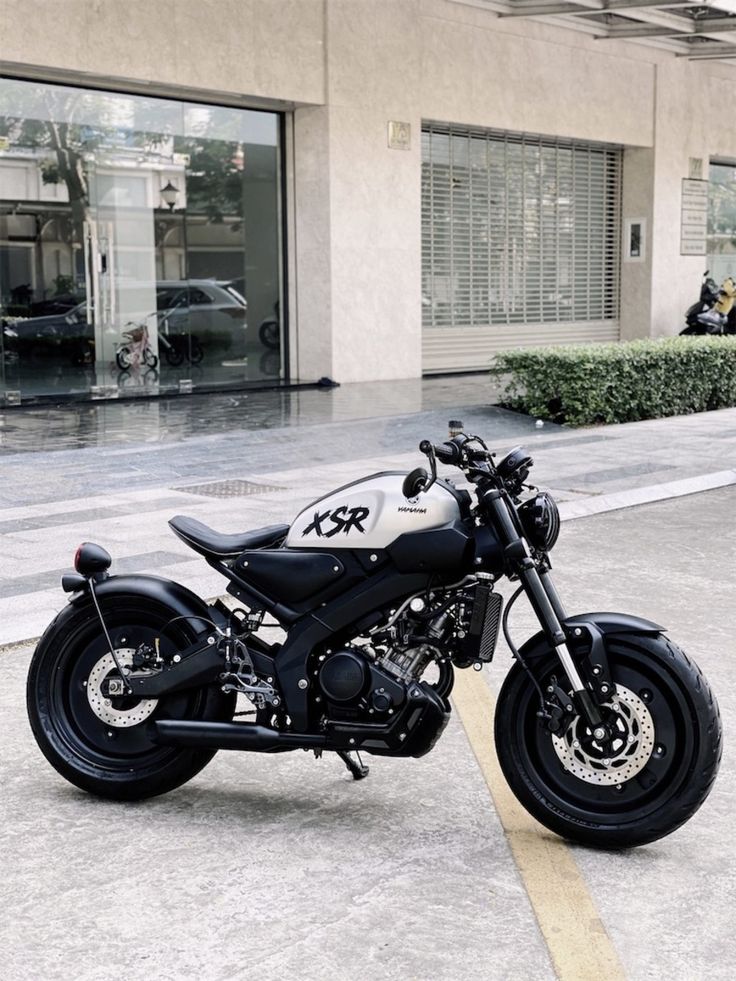 Elevate - Unleashing pure power and sleek style — this Honda XSR is ...